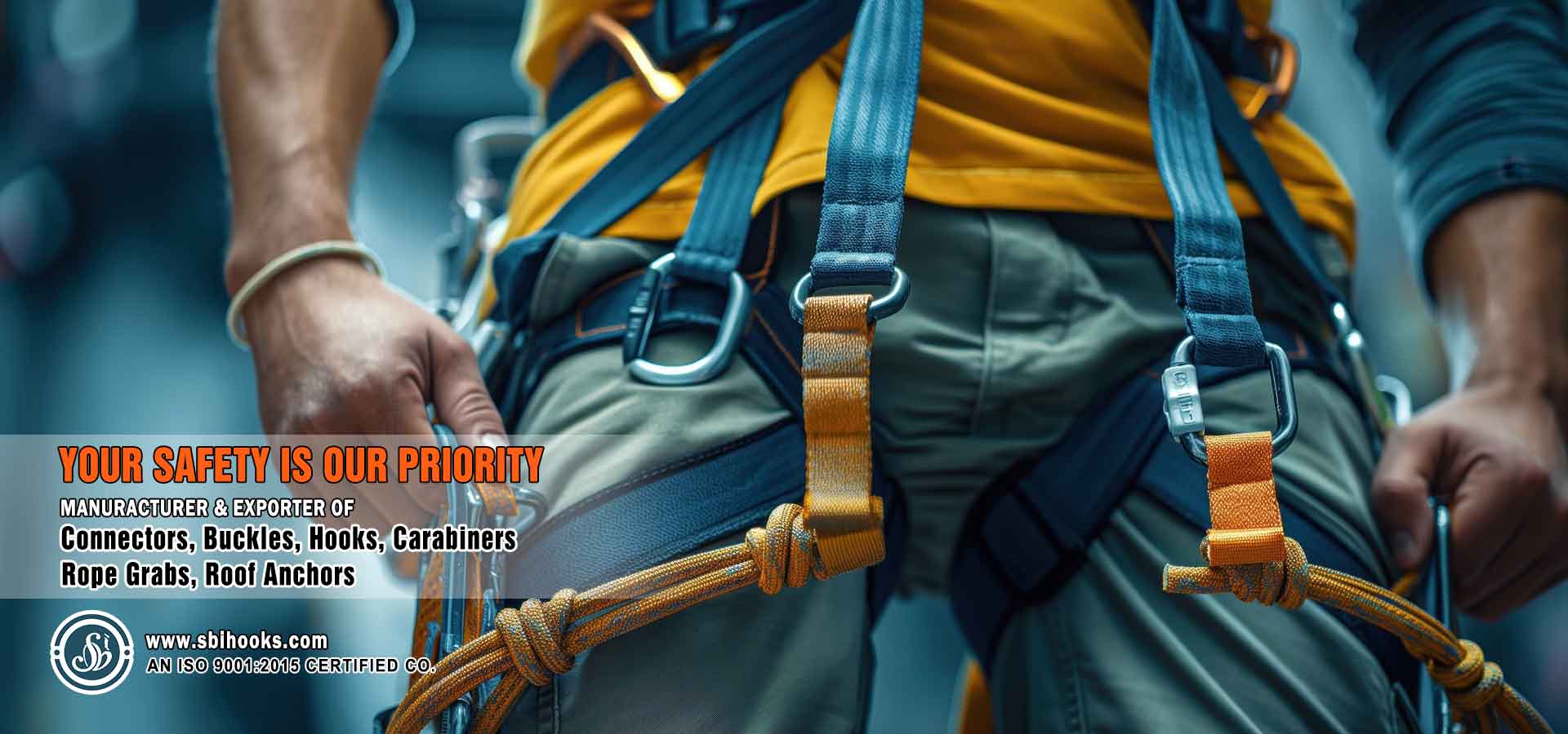 Fall Protection Safety Harness Equipments manufacturers exporters India Fall Arrest Safety Harness Parts wholesale suppliers in India Punjab Ludhiana